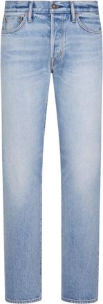 Tom Ford SELVEDGE STRAIGHT FIT JEANS Size: 34, colour: BLUE