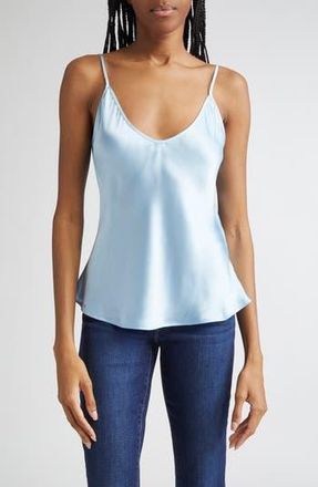 L'agence Lexi Silk Camisole in Sky Blue at Nordstrom Rack, Size X-Large