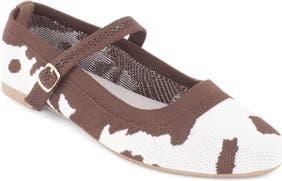 Elie Tahari Amalfi Mary Jane in Brown Pony Print at Nordstrom Rack, Size 8.5