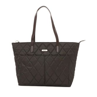 Barbour Shopping Bags, female, Green, ONE SIZE, Quilted Tote Bag with Zip Fastening