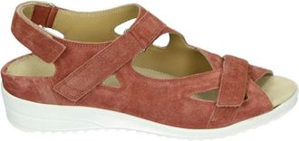Durea Schoenen, Dames, Rood, 40 1/2 EU, Su&egrave;de, 7419 Sandaal