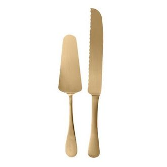 Mepra Brescia Cake Set - 2 Pieces in Ice Gold at Nordstrom