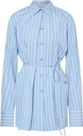 Sportmax Sportmax, Shirts, female, Blue, Size: XS Firma Shirt