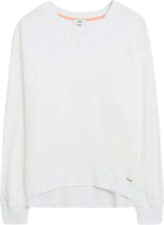 Cinque Cinque, Dames, Sweatshirts & Hoodies, Wit, Maat: XS Poliester