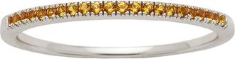 Made by Mary Birthstone Stacking Ring in Silver November at Nordstrom, Size 7