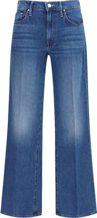 Mother Womens Jeans Mid Rise Maven Skimp Cotton Blue