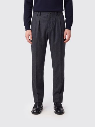 Canali Pants Men color Charcoal