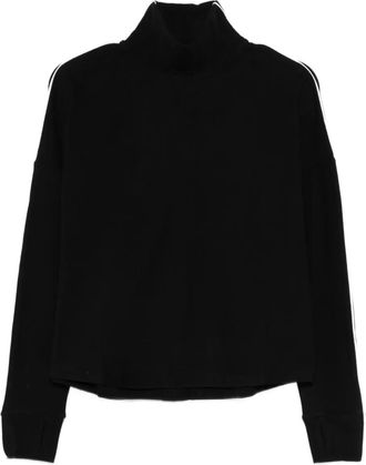 Varley high-neck sweatshirt - women - Polyester/Elastane - S - Black
