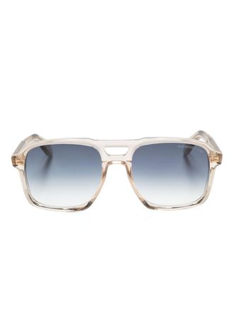 Cutler and Gross 1394 square-frame sunglasses - unisex - Acetate - 57 - Gold