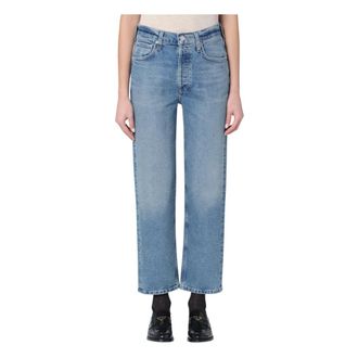 Citizens Of Humanity Jeans, Dames, Blauw, W27, Denim, Regular Fit Denim Jeans