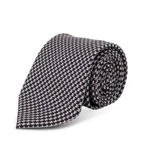 Tom Ford Zijden stropdas met micro-patroon - Heren - Stropdassen - Veelkleurig - ONE Size - Accessoires