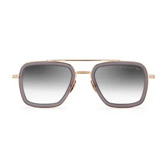 Dita Eyewear FLIGHT-006-7806L Mixed-Metal Gradient Lens Sunglasses - Gray