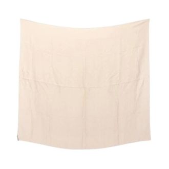 Louis Vuitton Pre-owned Scarves, female, Beige, Size: ONE SIZE Pre-owned Vintage Canvas Scarf