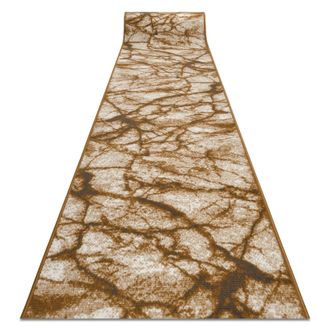 RugsX RugsX Bcf Morad Runner in Beige | Size: 120 cm x 420 cm