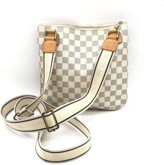 Louis Vuitton Damier Azur Pochette Bosphore Crossbody Womens Bag (Pre-Owned)