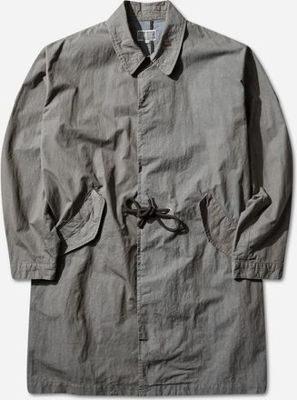 Cav Empt Men s Overdye CN Long Coat Grey