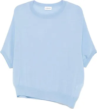 P.A.R.O.S.H. Top in maglia fine - Blu