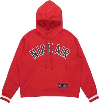 Nike AS Mens Sportswear Air PO FL University Red Hoodie AR1818-657