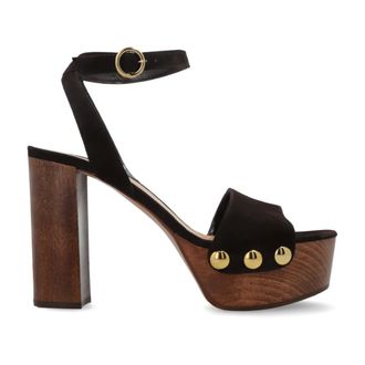 Gianvito Rossi High Heel Sandals, female, Brown, Size: 8 1/2 US Ard&eacute;a Platform Sandals