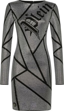Philipp Plein Short Dress Crystal