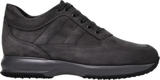 Hogan Casual Su&egrave;de Sneakers - Heren - Sneakers - Grijs - 43 EU - Su&egrave;de - Schoenen