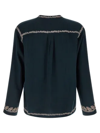 Isabel Marant Mens Blue Cotton Blouse