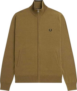 Fred Perry Klassiek uniseks Sweatshirt voor volwassenen (Bruin)