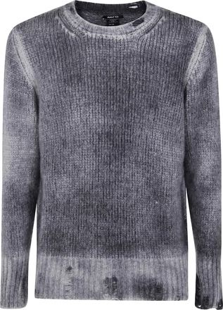 Avant Toi Maglione con effetto vissuto - Grigio