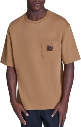 Converse Box Patch Tee in Honey Stick at Nordstrom, Size X-Large