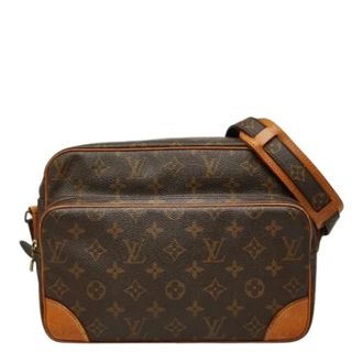 Louis Vuitton Pre-owned Cross Body Bags, female, Brown, Size: ONE SIZE Pre-owned Vintage Monogram Shoulder Bag