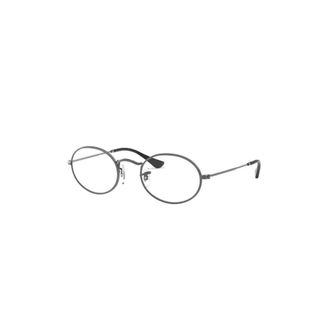 Ray-Ban Oval Rx 3547V Optisch Montuur - unisex - Brillen - Grijs - 48 MM - Accessoires