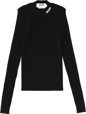 Msgm T-Shirt With Logo-Donna