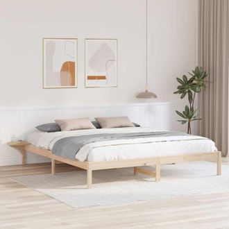 vidaXL Estructura De Cama Marr&oacute;n Marr&oacute;n Vidaxl