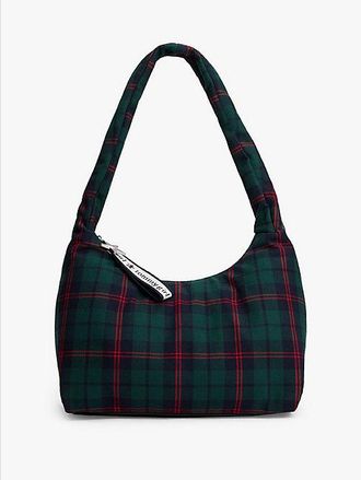 Tommy Hilfiger Bolso Hobo Tommy Girl de sarga con cuadros
