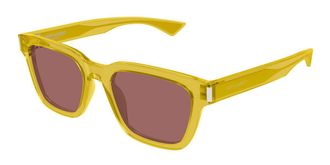 Saint Laurent SL 790 006 Mens Sunglasses Yellow Size 53 - Free RX Lenses - Free RX Lenses