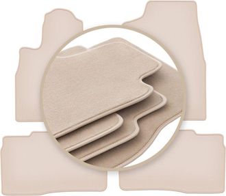 OEM Alfombrillas Premium Beige Para: Ford Explorer Mk6 St-line Pickup 2019