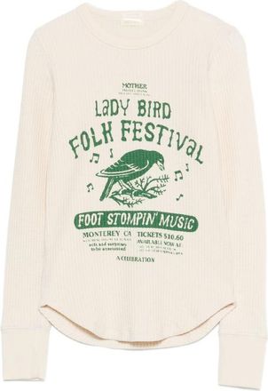 Mother Bird-print Sweater