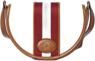 Bally Tassen, Dames, Veelkleurig, ONE Size, Katoen, Signature Ronde Crossbody Tas