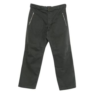 RANRA Hombre, Pantalones, Verde, Talla: M