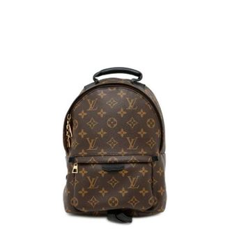 Louis Vuitton Pre-owned Backpacks, female, Brown, Size: ONE SIZE Pre-owned Canvas louis-vuitton-bags