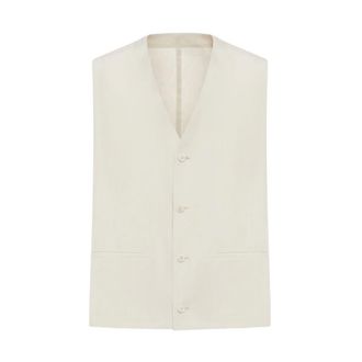 Lardini Suit Vests, male, Beige, Size: L Suit Vest