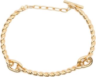Ferragamo Gancini Armband - Dames - Armbanden - Geel - ONE Size - Accessoires