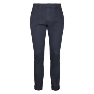 Dondup Chinos, male, Blue, Size: W35 Gaubert Trousers