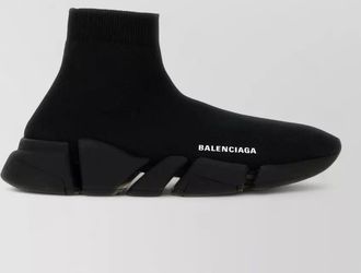 Balenciaga logo-print sock sneakers