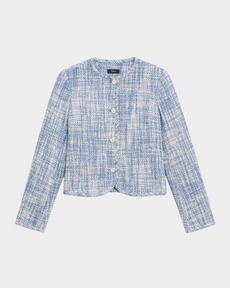 Theory Clean Tweed Jacket