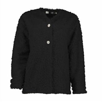 Bishop + Young Elsie Faux Fur Jacket In Black