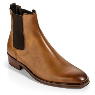 To Boot New York Mens Erikson Calf Leather Chelsea Boot In Burnished Tan