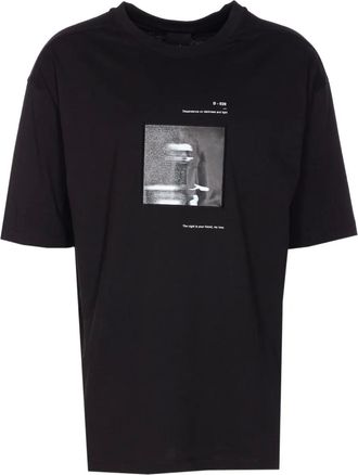 Thom Krom T-shirt con grafica - Nero