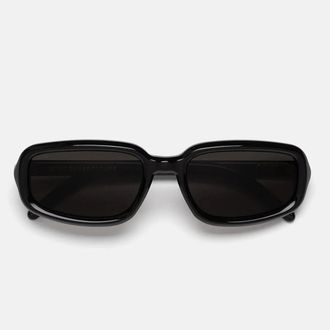 Retro Superfuture Sunglasses Troll Black 3 Q6 Black/Black Unisex