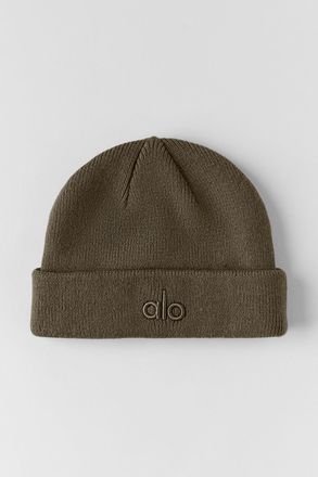 Alo | Notable Beanie Hat in Olive Tree Green